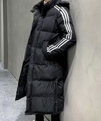 Manteau d’Hiver Long avec Capuche pour Hommes | Idéal pour la Saison Froide