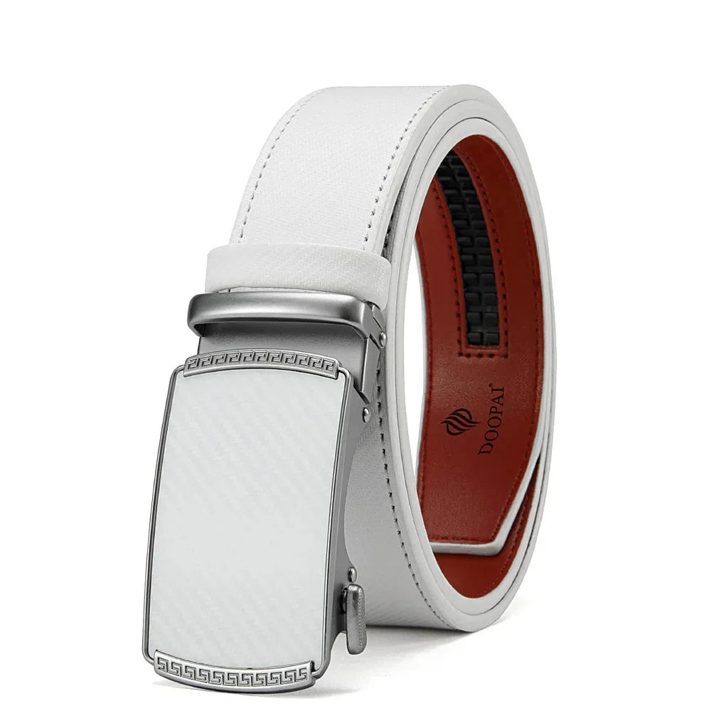 Ceinture Avec Boucle Automatique Pour Homme | Idéal Pour Tenues Quotidiennes Et Formelles