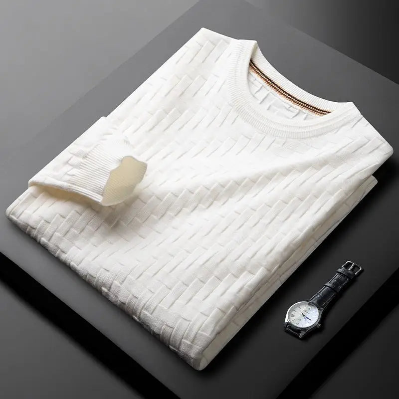 Pull en Maille à Coupe Classique pour Homme | Idéal pour un Usage Quotidien