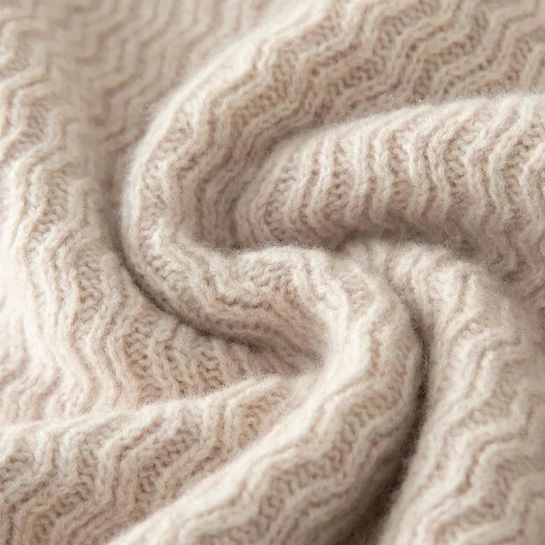 Pull En Maille Avec Col Demi-Zip Et Détails Côtelés En Zigzag Pour Homme | Idéal Pour La Superposition Quotidienne