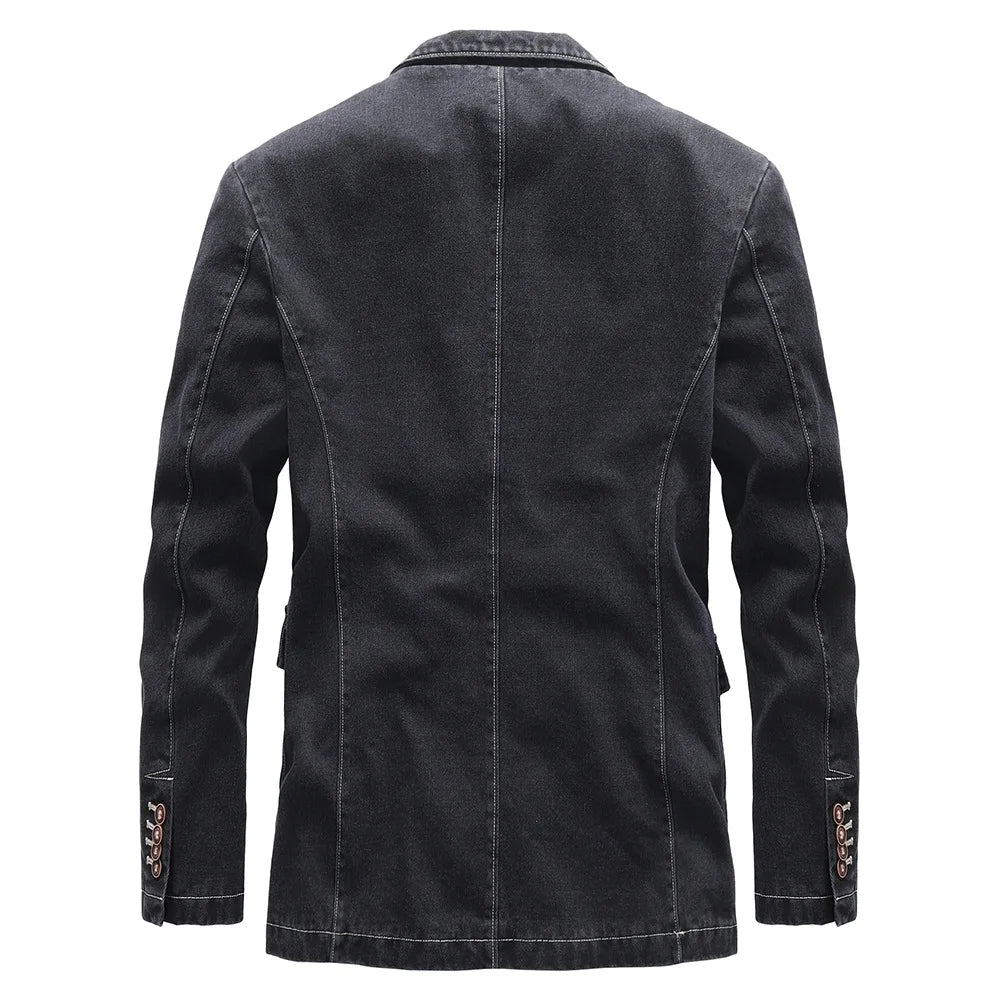 Blazer Pour Homme Avec Coupe Décontractée Et Poches Fonctionnelles Pour Adulte | Idéal Pour Usage Quotidien Et Semi-Formel