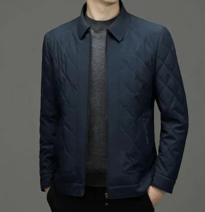 Veste Matelassée Légère Avec Coupe Ajustée Pour Hommes | Idéal Pour Saisons Fraîches