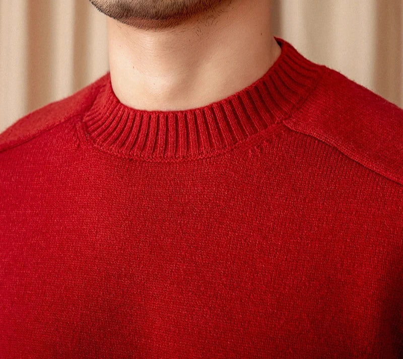 Pull D’Hiver À Col Rond Pour Homme | Idéal Pour Les Tenues Quotidiennes