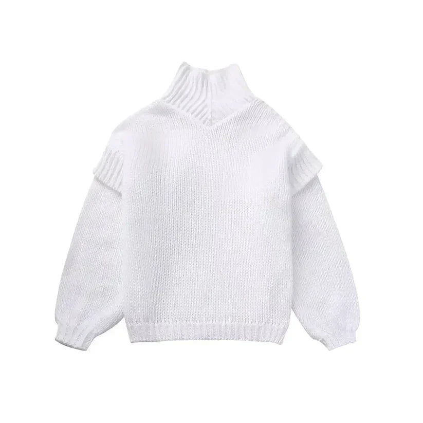 Pull À Col Roulé Oversize pour Femme | Idéal pour l’Automne Et l’Hiver