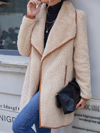Manteau Long d’Hiver au Design Pratique pour Femme | Idéal pour la Saison Froide