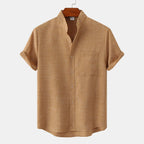 Chemise De Loisirs À Coupe Droite Pour Hommes | Idéale Pour Les Activités Quotidiennes Et La Saison Chaude