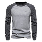 Chemise À Manches Longues Avec Manches Raglan Pour Homme | Idéal Pour Usage Quotidien