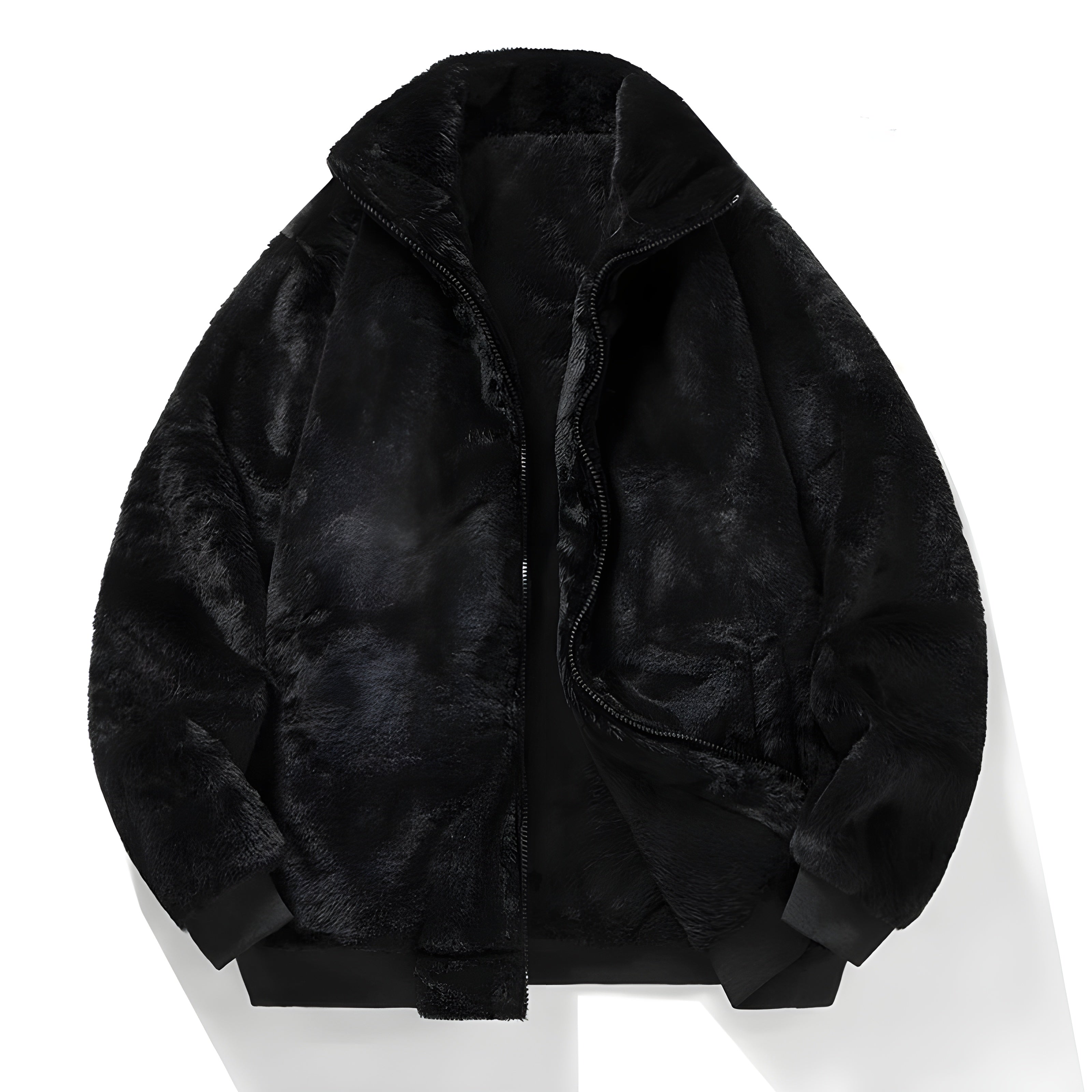 Blouson Bombardier avec Fermeture Zippée pour Homme | Idéal pour La Saison Froide