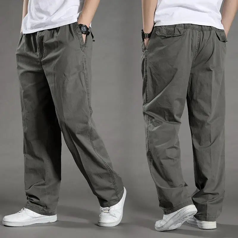 Pantalon Cargo Ample Avec Cordon De Serrage Pour Adultes | Idéal Pour Un Usage Décontracté