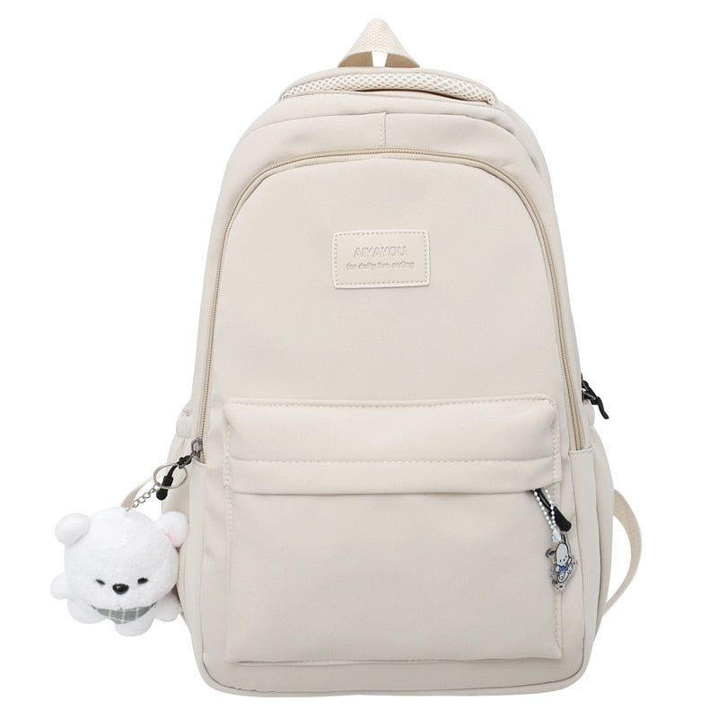 Sac À Dos avec Compartiment Spacieux Et Poches Multiples pour Adulte | Idéal pour L’École, L’Université Et L’Usage Quotidien