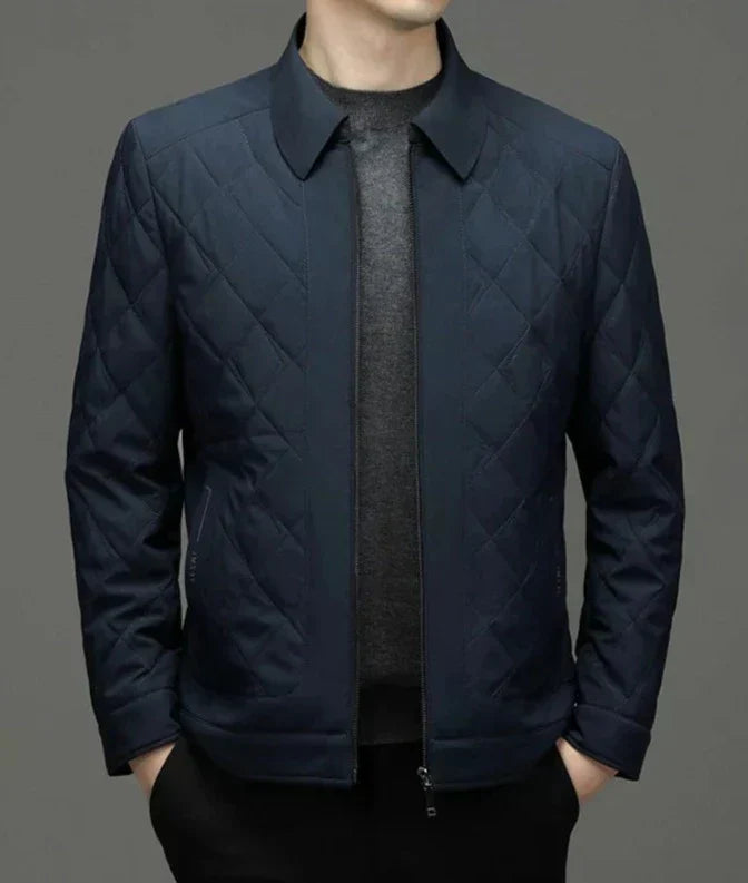 Veste Matelassée Légère Avec Coupe Ajustée Pour Hommes | Idéal Pour Saisons Fraîches