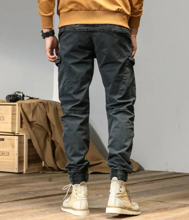 Pantalon Cargo Jogging pour Homme avec Taille Élastique | Idéal pour la Ville et les Activités de Plein Air