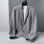 Blazer Pour Homme Avec Coupe Standard Et Teinte Claire Pour Adulte | Idéal Pour Saisons Chaudes Et Usage Polyvalent