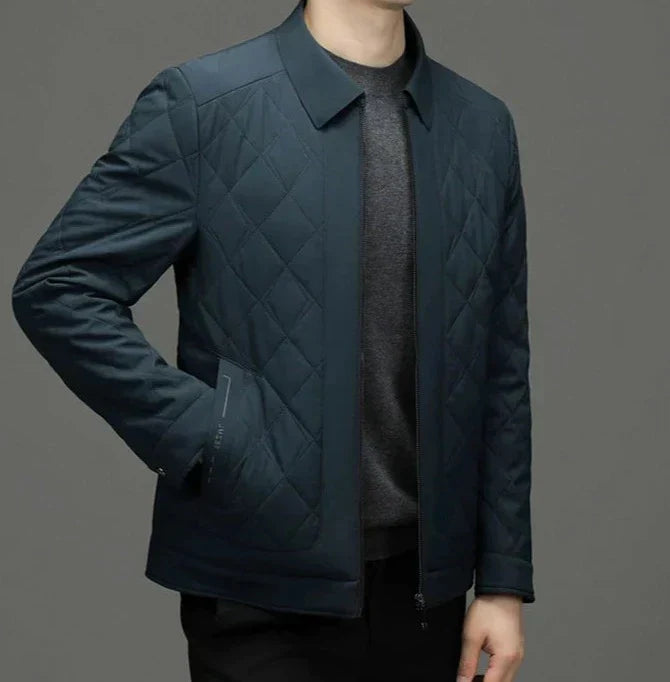 Veste Matelassée Légère Avec Coupe Ajustée Pour Hommes | Idéal Pour Saisons Fraîches