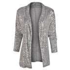 Veste Légère à Effet Brillant pour Femme | Idéale pour le Printemps