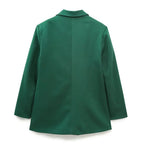 Blazer Croisé Avec Col À Revers Pour Femme | Idéal Pour Le Travail Ou Les Occasions Décontractées