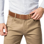 Ceinture Avec Boucle Automatique Pour Homme | Idéal Pour Tenues Quotidiennes Et Formelles