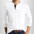 T-shirt À Manches Longues Pour Hommes Avec Coupe Ajustée | Idéal Pour Usage Quotidien