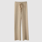 Pantalon à Taille Haute avec Jambe Large pour Femme | Idéal pour le Quotidien et les Loisirs