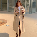Manteau Long Avec Fermeture Frontale Pour Femme | Idéal Pour Les Activités Extérieures Et La Mi-Saison