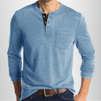 T-shirt À Manches Longues Pour Hommes Avec Coupe Ajustée | Idéal Pour Usage Quotidien
