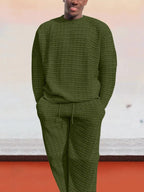Ensemble Deux Pièces avec Sweat à Manches Longues et Pantalon pour Homme | Idéal pour Un Usage Quotidien