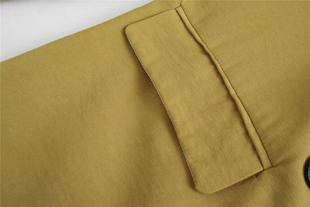 Blazer Croisé Avec Col À Revers Pour Femme | Idéal Pour Le Travail Ou Les Occasions Décontractées