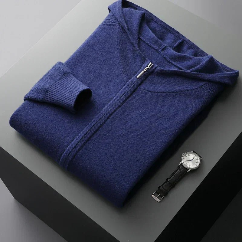 Ensemble survêtement unisexe Coupe Décontractée avec Sweat à Capuche Zippé et Pantalon à Bords‑Côtes | Idéal Toute Saison