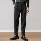 Pantalon Slim Fit Décontracté pour Homme avec Tissu Extensible | Idéal pour un Usage Quotidien