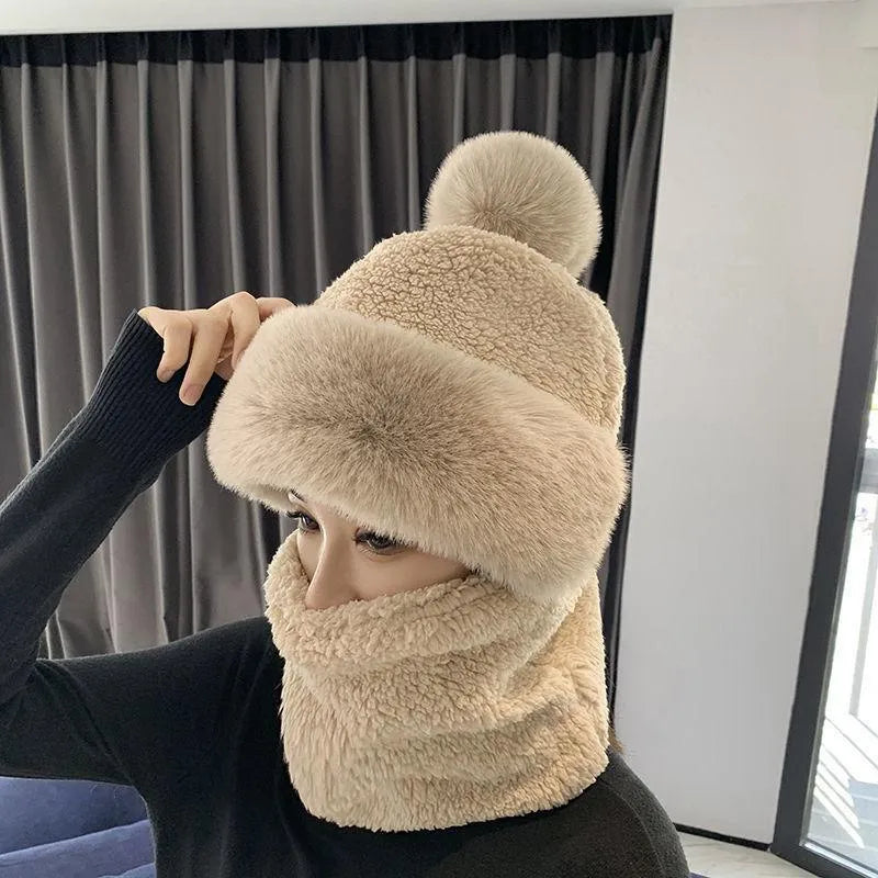 Ensemble Bonnet Et Cache-Cou Tricoté pour Adultes | Idéal pour L’Hiver