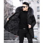 Parka d’Hiver avec Capuche pour Homme | Idéale pour la Saison Froide