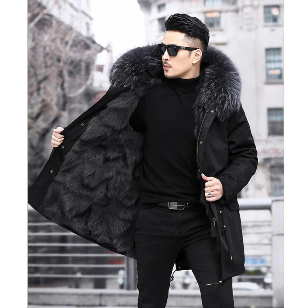 Parka d’Hiver avec Capuche pour Homme | Idéale pour la Saison Froide