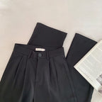 Pantalon Taille Haute Avec Jambes Évasées Pour Femmes | Idéal Pour Toutes Saisons