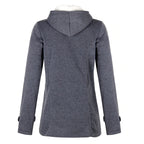 Manteau Long À Capuche pour Femme | Idéal pour Hiver