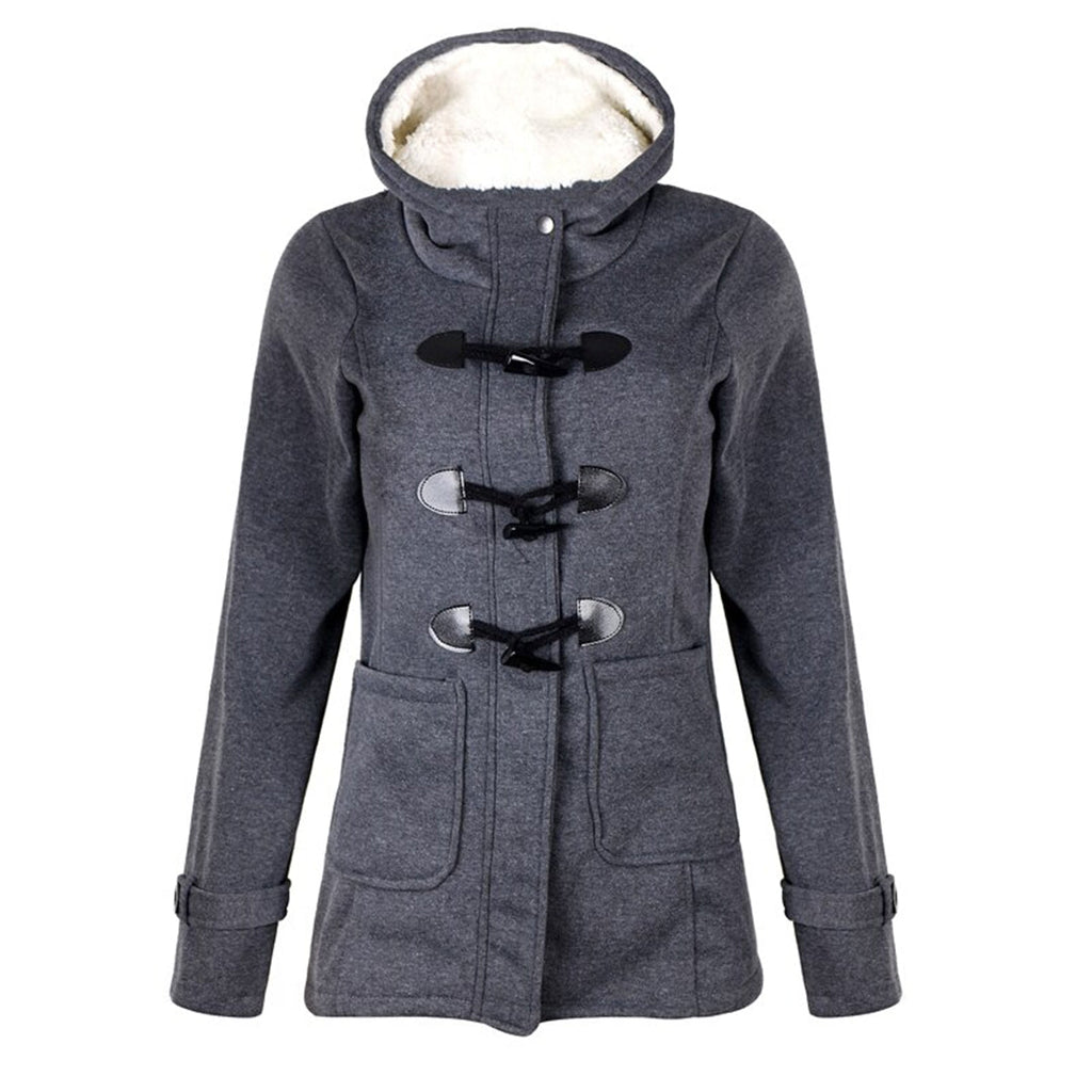 Manteau Long À Capuche pour Femme | Idéal pour Hiver