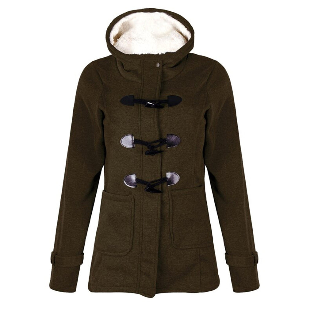 Manteau Long À Capuche pour Femme | Idéal pour Hiver