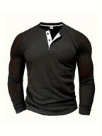 Chemise À Manches Longues Avec Coupe Ajustée Pour Homme | Idéal Pour Usage Quotidien