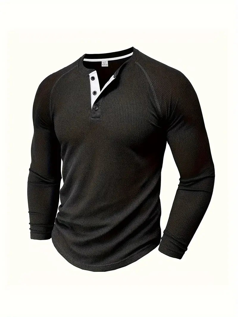 Chemise À Manches Longues Avec Coupe Ajustée Pour Homme | Idéal Pour Usage Quotidien