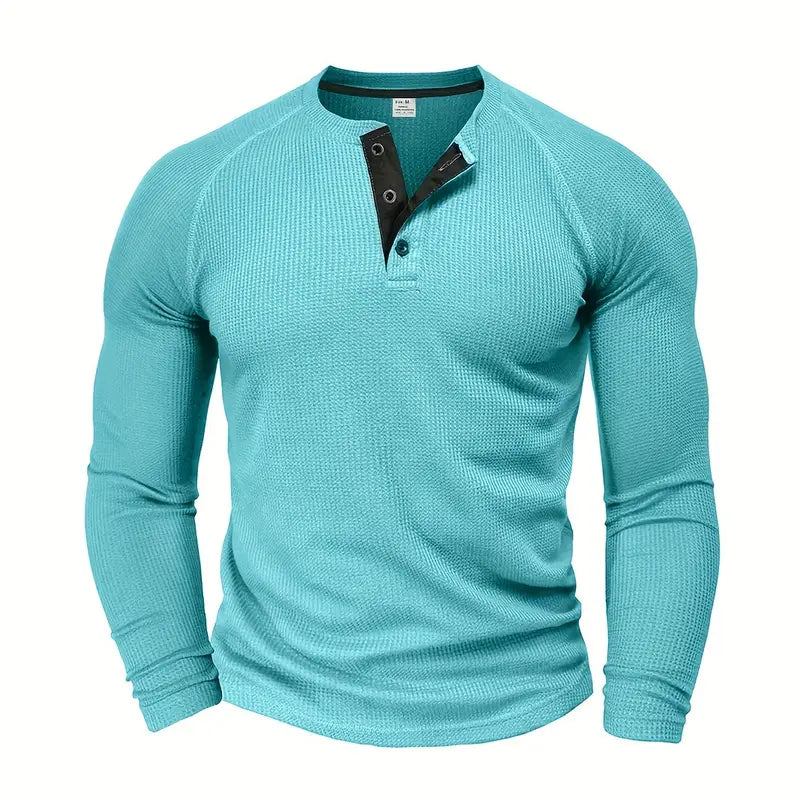 Chemise À Manches Longues Avec Coupe Ajustée Pour Homme | Idéal Pour Usage Quotidien