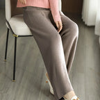 Pantalon Large En Maille Avec Coupe Fluide Pour Femmes | Idéal Pour Usage Quotidien Et Occasions Diverses