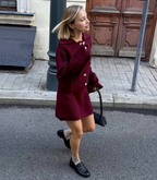 Ensemble Coordonné en Maille avec Cardigan et Jupe pour Femme | Idéal pour Usage Quotidien