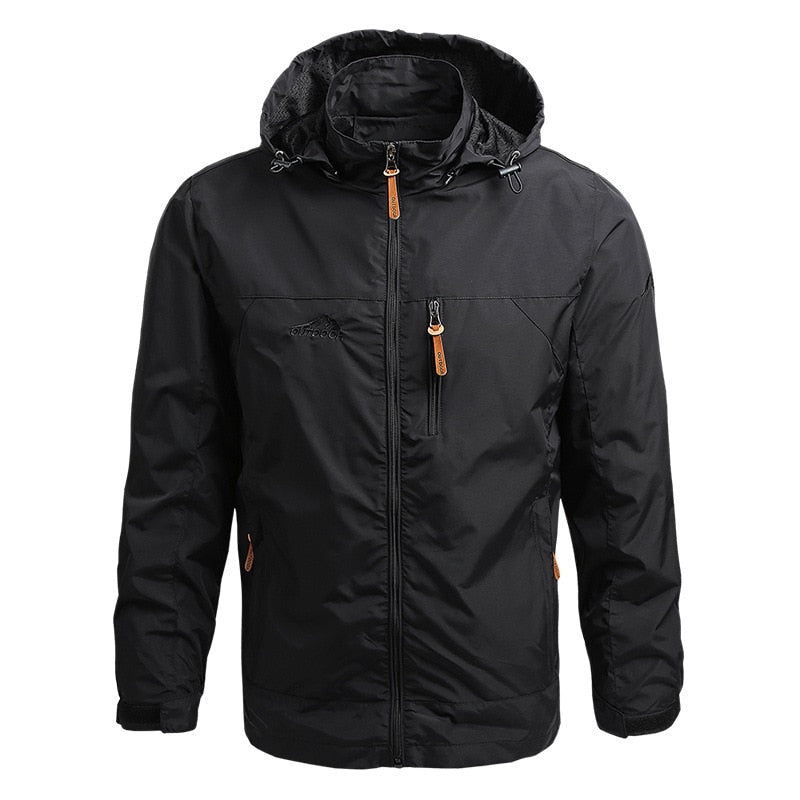 Veste Légère Outdoor Avec Capuche Pour Homme | Idéal Pour La Mi-Saison Et Les Activités Extérieures