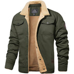 Blouson Bomber Avec Fermeture Zippée Et Poches Pour Homme | Idéal Pour L'hiver