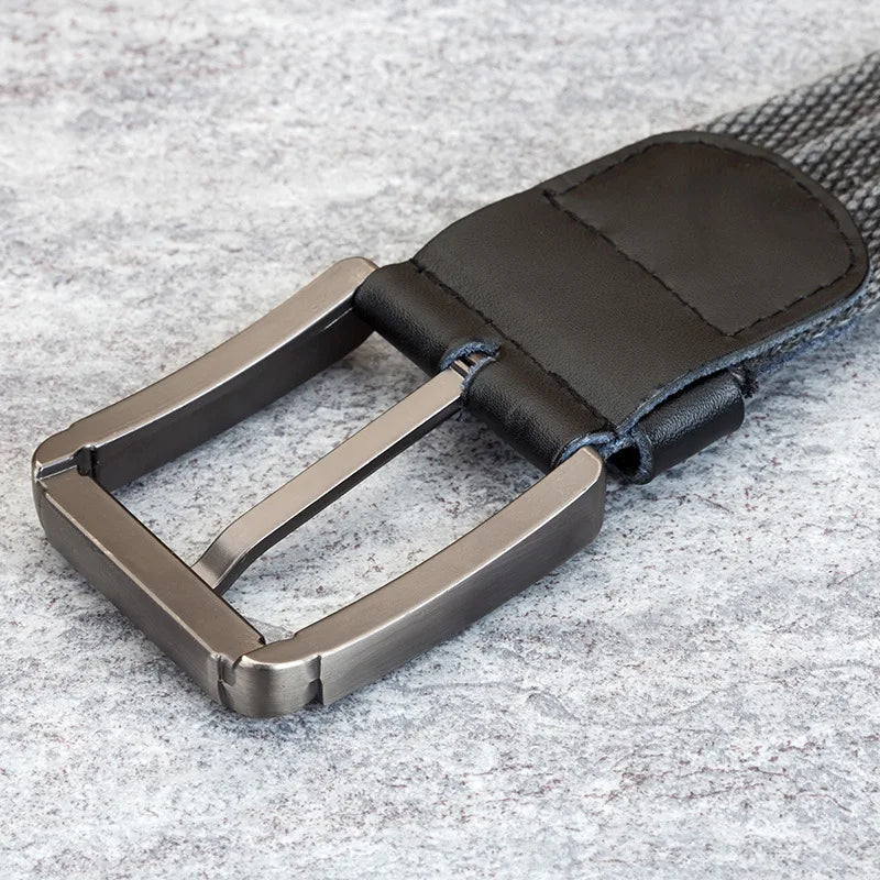 Ceinture En Canvas Avec Boucle Pour Homme | Idéal Pour Tenues Quotidiennes Et Décontractées