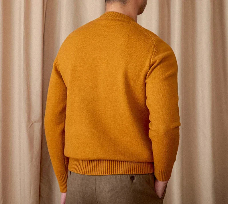 Pull D’Hiver À Col Rond Pour Homme | Idéal Pour Les Tenues Quotidiennes