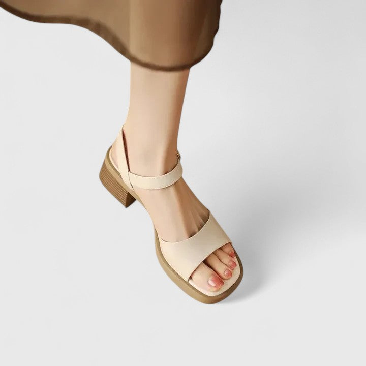 Sandales À Brides Fines Avec Bout Carré Pour Femmes | Idéal Pour L’été