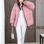 Parka Long avec Capuche et Coupe Ample pour Femmes | Idéal pour l’Hiver