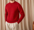 Pull D’Hiver À Col Rond Pour Homme | Idéal Pour Les Tenues Quotidiennes