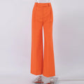 Pantalon Large À Taille Haute Pour Femmes | Idéal Pour Un Usage Estival