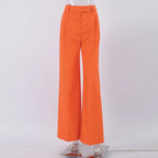 Pantalon Large À Taille Haute Pour Femmes | Idéal Pour Un Usage Estival